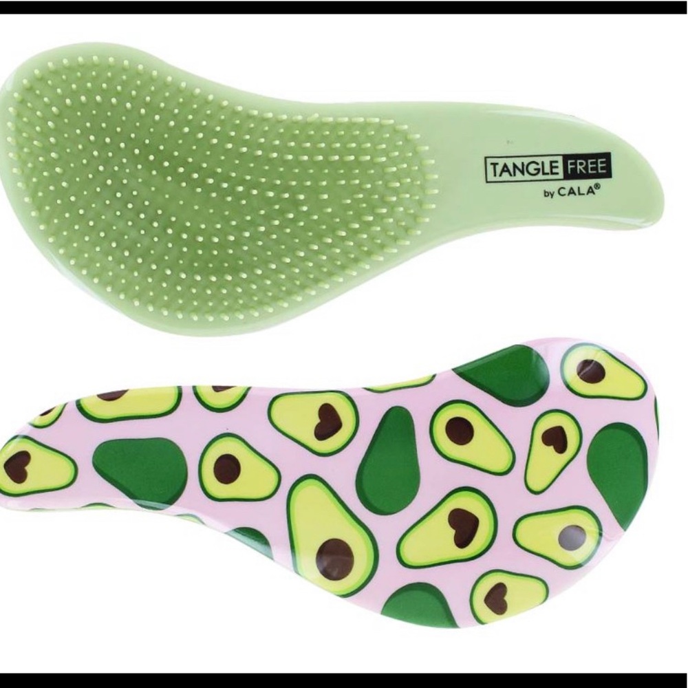 🆕Tangle Free Hair Brush ( AvocAdo )